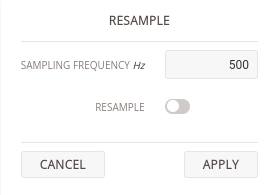 Resampling box